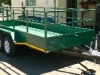 Double Axle 2ton Multi Purpose with Rails
